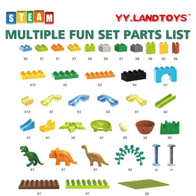 YY LANDTOYS STEM toy supports critical thinking and motor skills through engaging marble challenges.