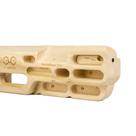 YY Vertical Verticalboard fifteen progressive grips layout for all climbing levels.