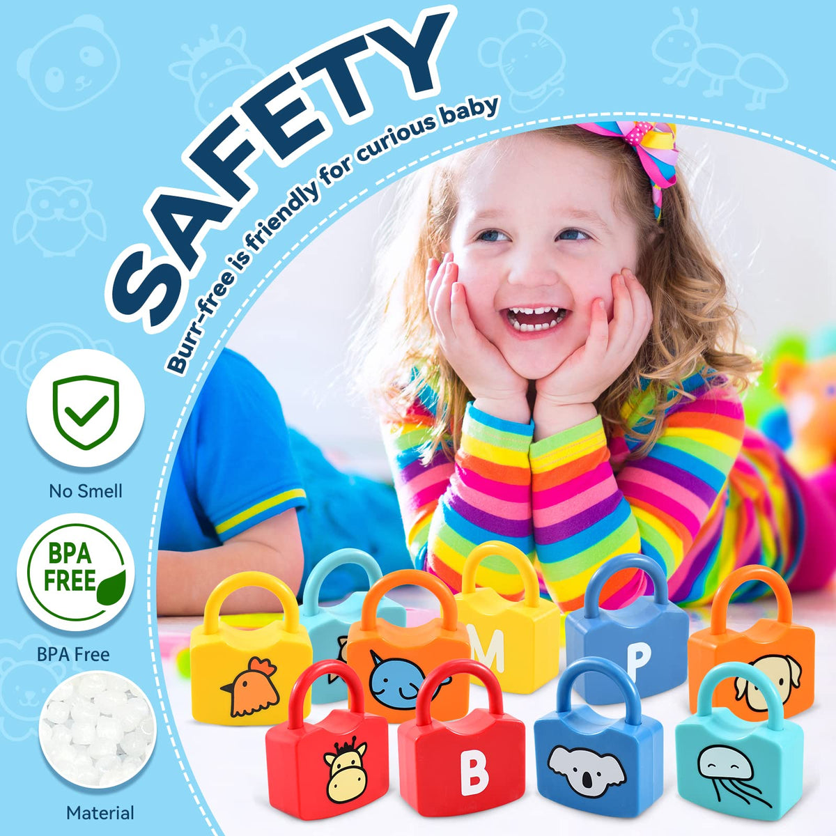 YYDeek sorting and matching keys enhance cognitive development.
