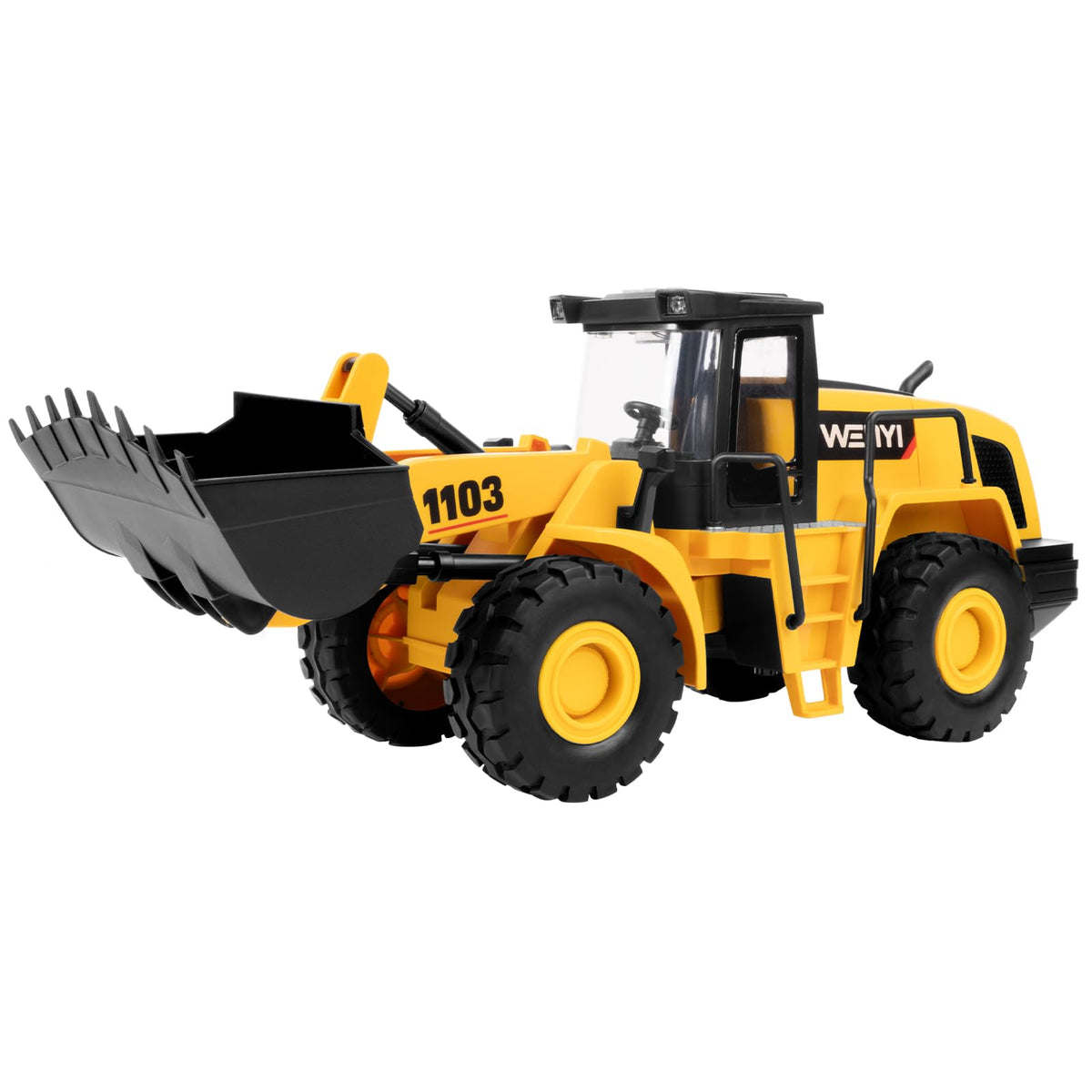 YySiRui Bulldozer 16-inch front loader for bold indoor and outdoor play adventures.