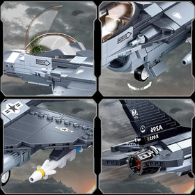 YYKNGYI F16 wings and cockpit detail for realistic diorama.