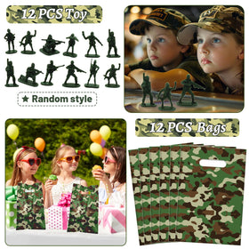 YYMYMGJ army slap bracelets for quick party swag and kids fun