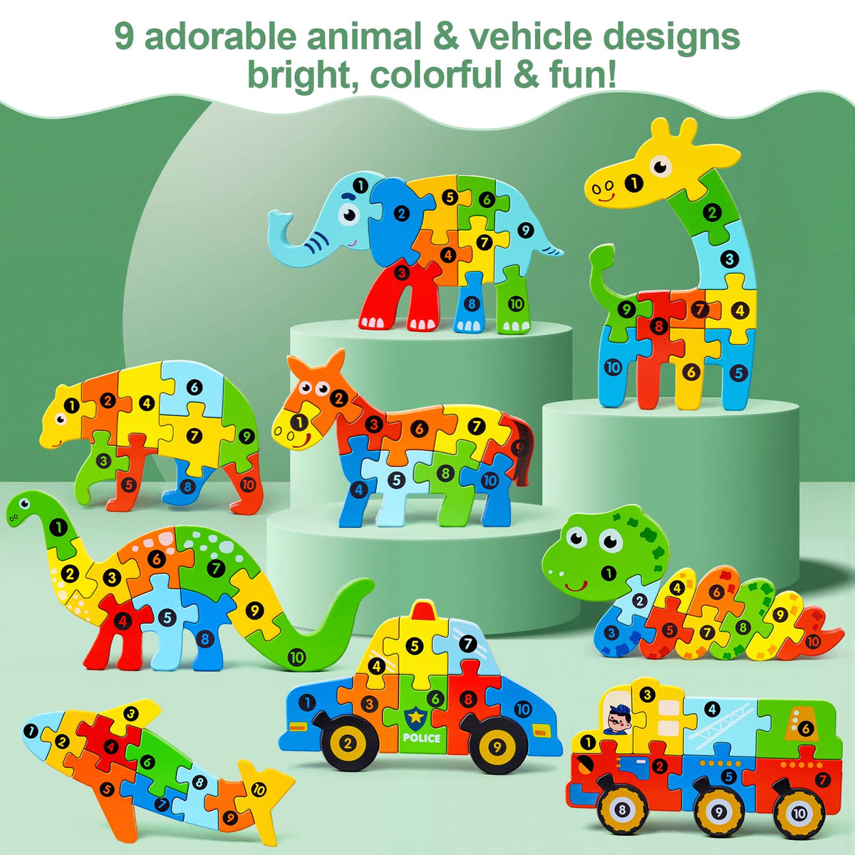 YySiRui elephant puzzle designed for spatial reasoning during assembly