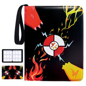 YYsiu card binder front cover with durable waterproof exterior protecting your collection