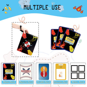 YYsiu zip closure protecting cards during transport