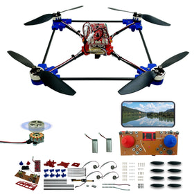 YYSOLDERIC DIY Drone Kit showing the assembly process for hands-on STEM learning