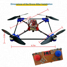 YYSOLDERIC one-click takeoff/landing simplifies basic drone operations