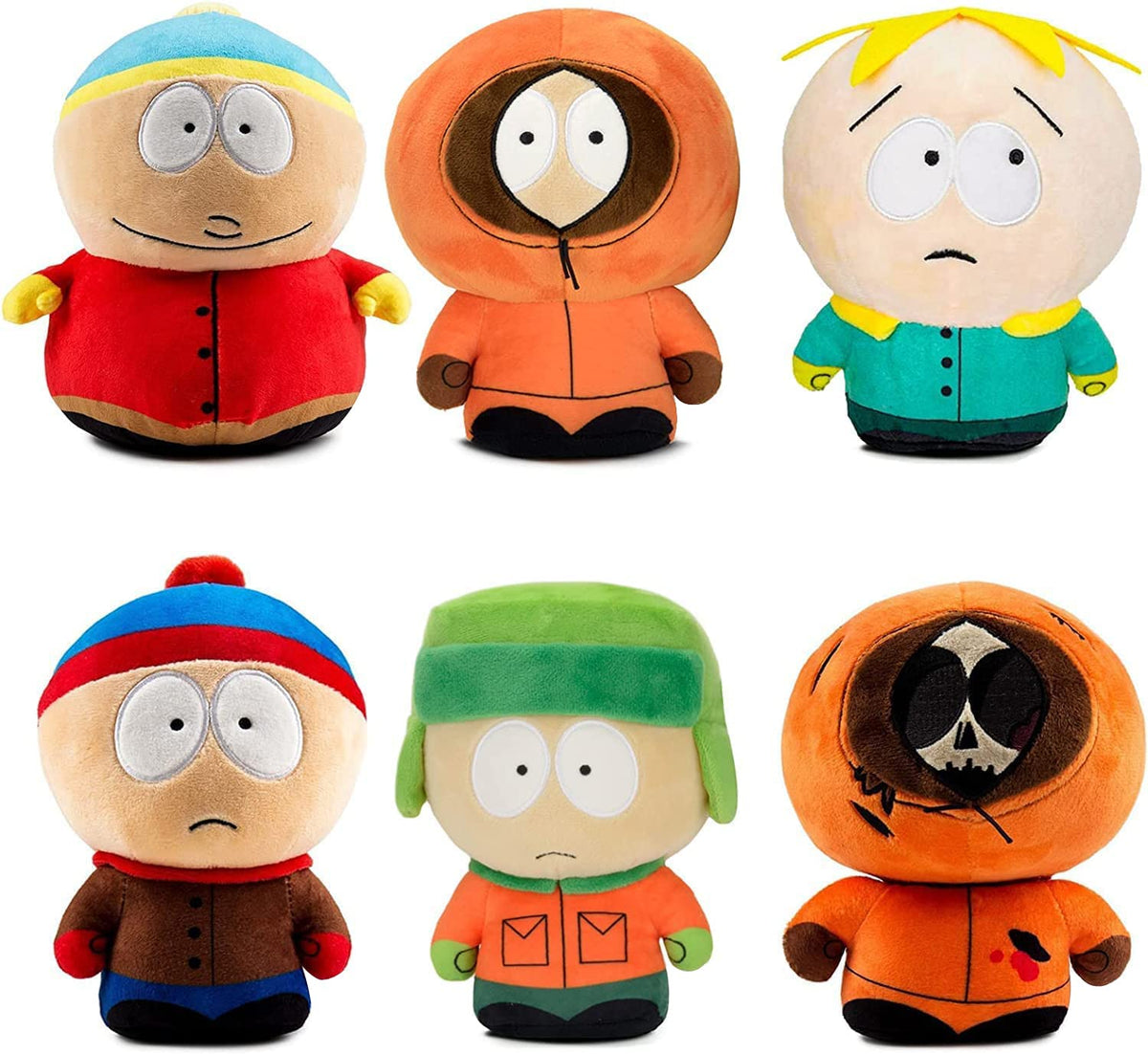 YZONU SP anime plush toys 6-pack add colorful kid-friendly decor.
