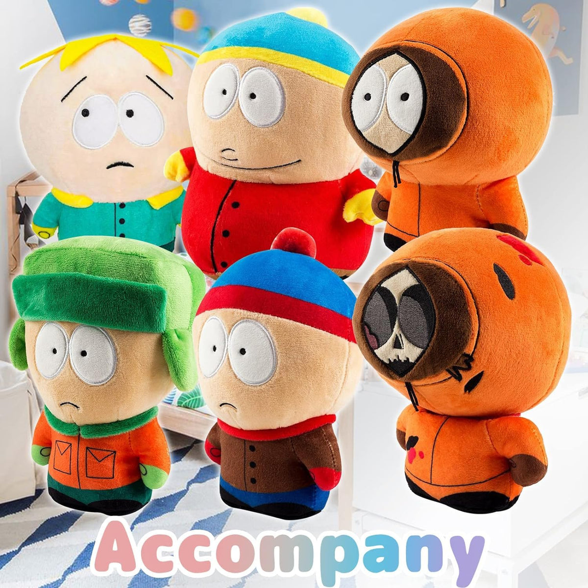 YZONU SP plush doll on desk offers soft, comforting study buddy.