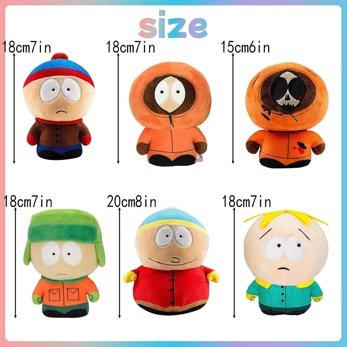 YZONU SP cute plush dolls suit fan display and collections.