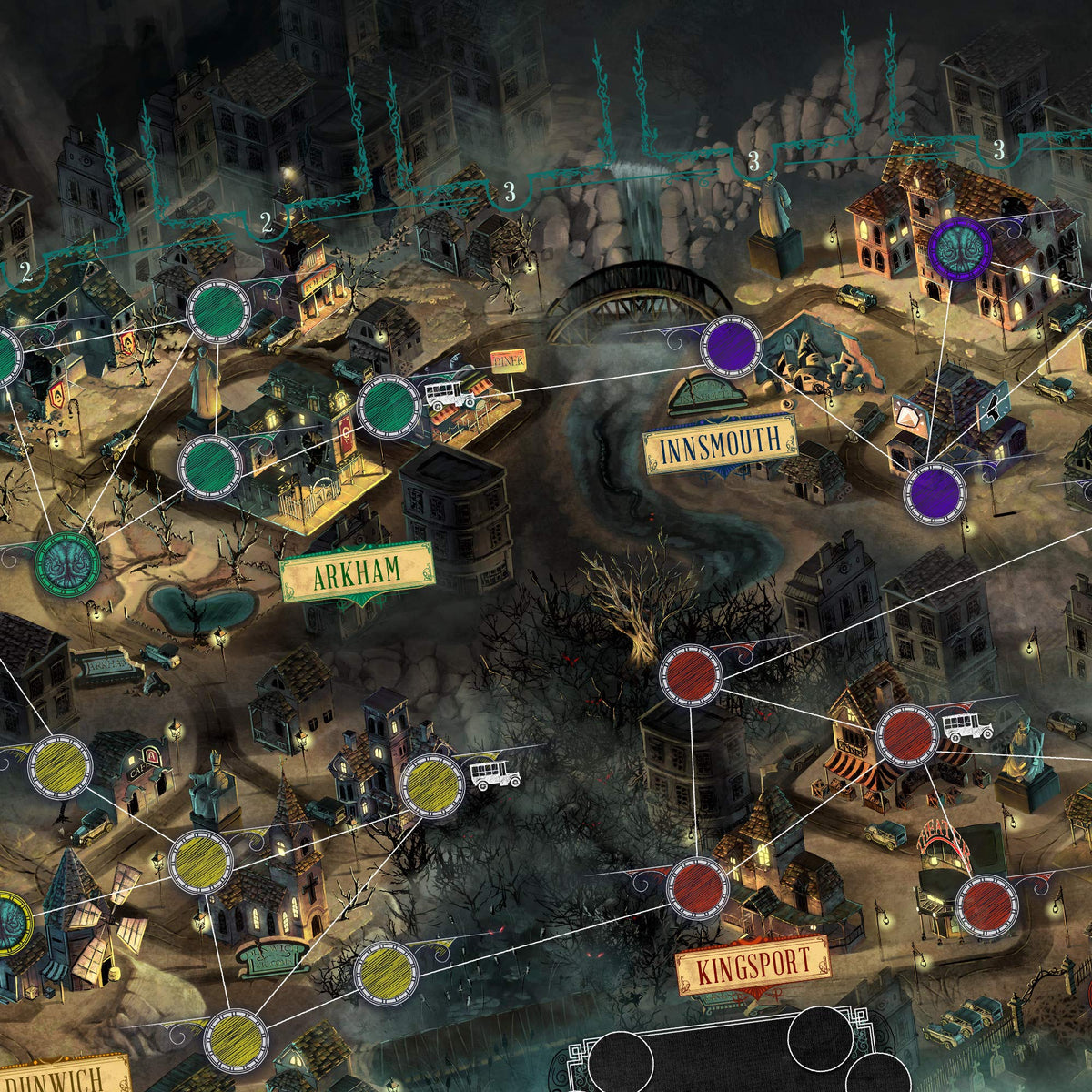 Z-Man Games' Old Ones powers introduce unpredictable twists for immersive sessions.