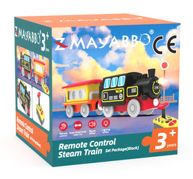 Z Mayabbo motorized train showing magnetic carriage connection.
