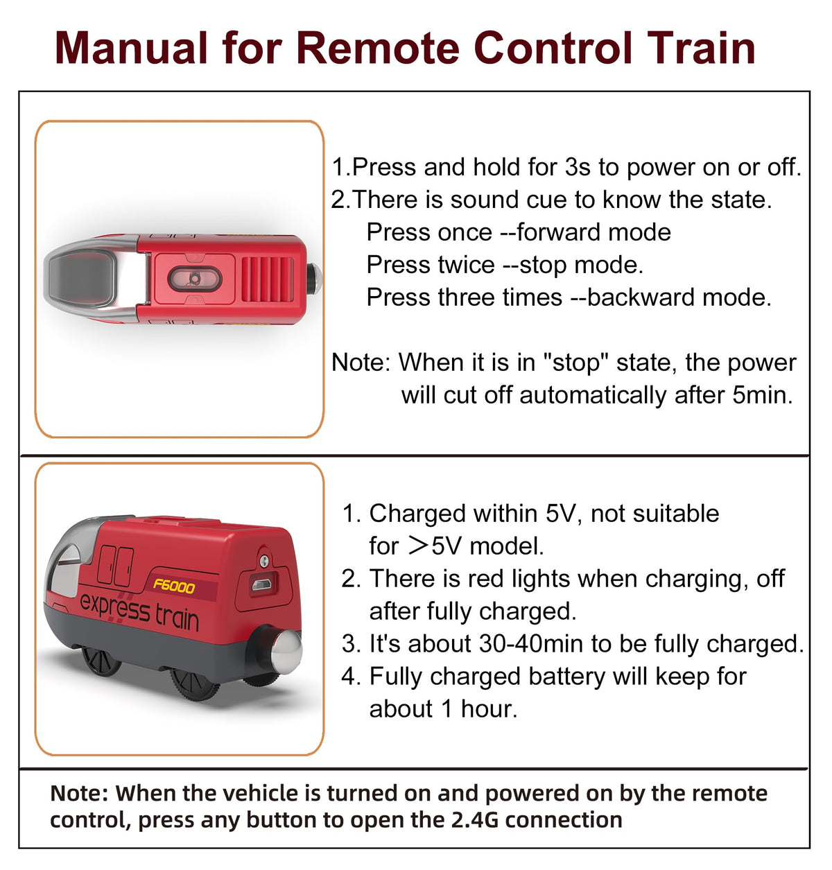 Z MAYABBO sound effects accompany moving trains for realistic play