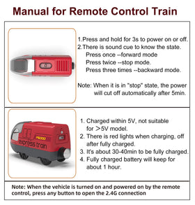 Z MAYABBO sound effects accompany moving trains for realistic play