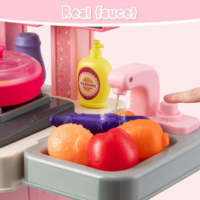 Zaddgiuuy kitchen playset oven for baking pretend meals during role-play.