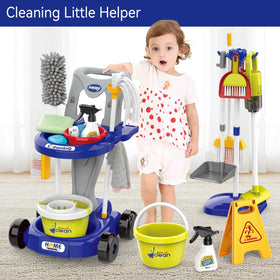 Zaddgiuuy toddler cleaning set storage stand keeps toys tidy after playtime