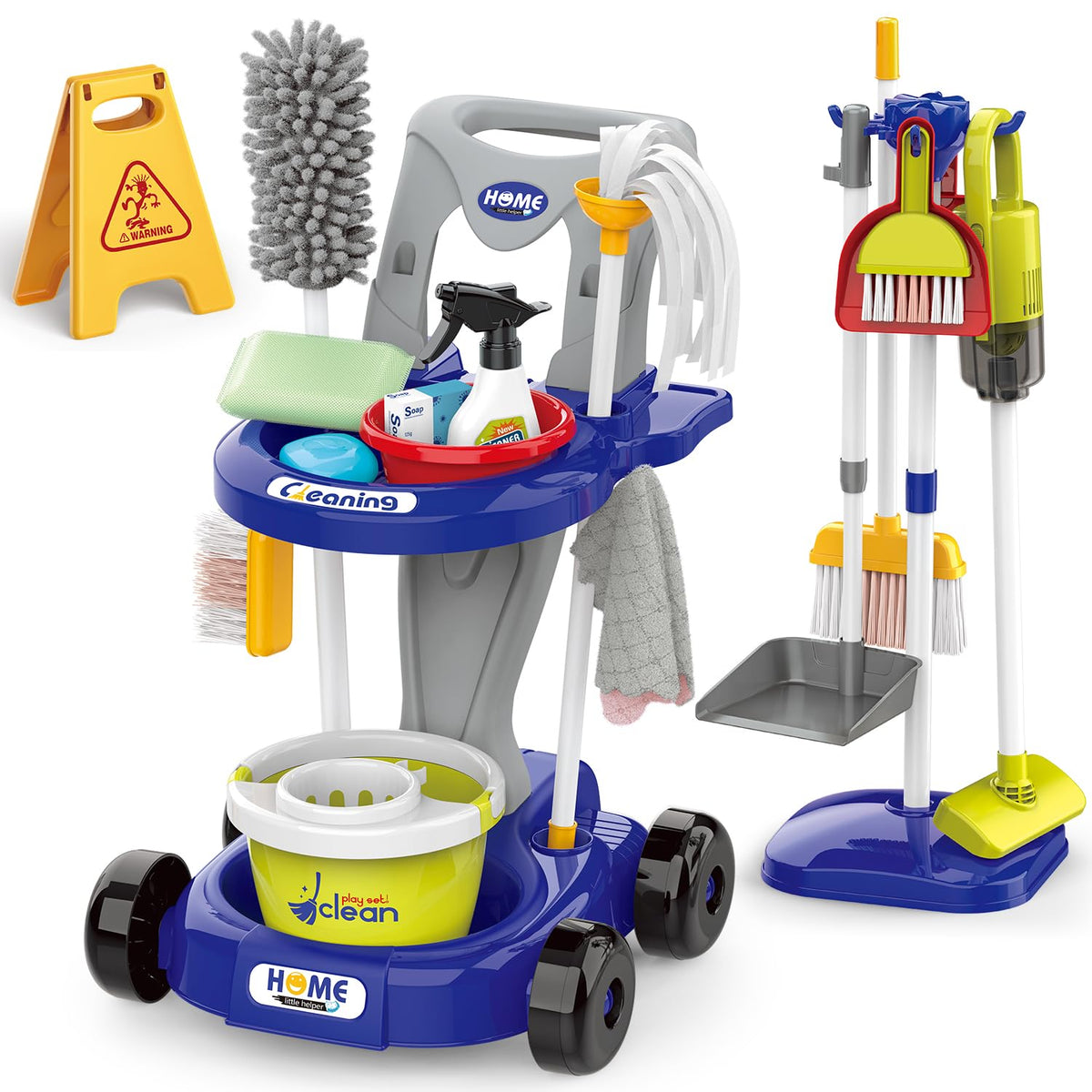 Zaddgiuuy toddler cleaning set vacuum for pretend play and tidying