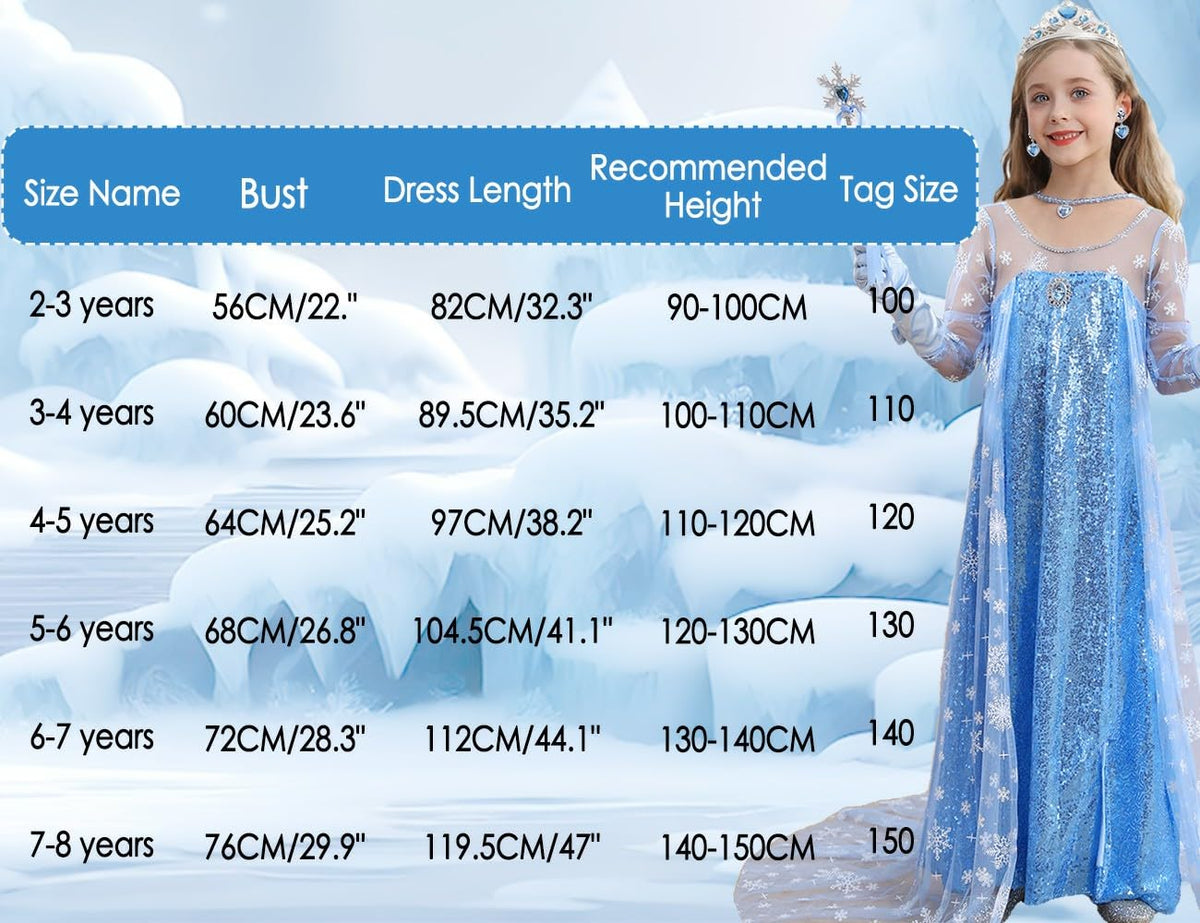 ZaisuiFun Elsa dress handbag to carry fairy-tale essentials
