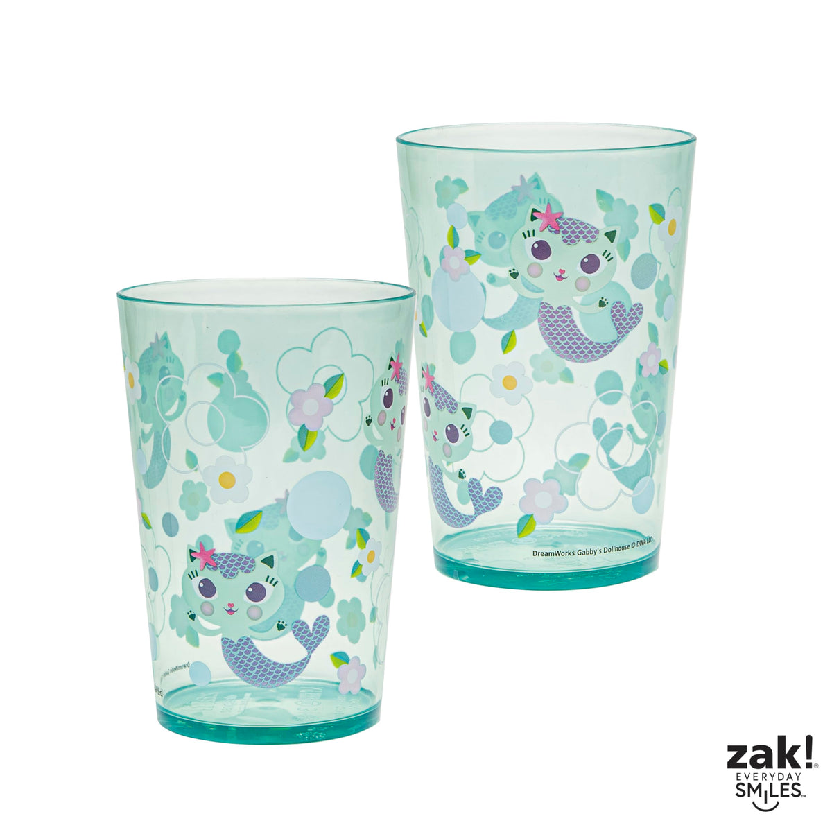Zak Designs Baby Box tumbler art featuring characters for school sips
