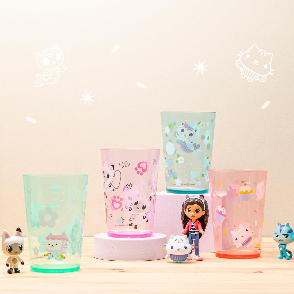 Zak Designs Pandy Paws tumbler art encourages fun, healthy hydration at meals