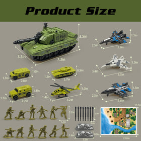 ZAKVENFUN army vehicles quartet for varied mission plays