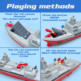 ZAKVENFUN launch catapult action for quick jet deployment during play.