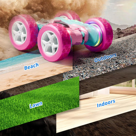 Zalneo pink gift-ready RC car packaging ideal for gifting to girls 6–12