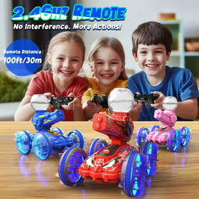 Zappyway Spider RC Car in-water action captures 360° spins and surf mode on pools.