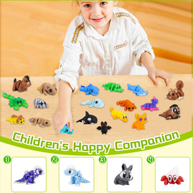 Zaviroxel small animal figures ideal for easy collection and trading.