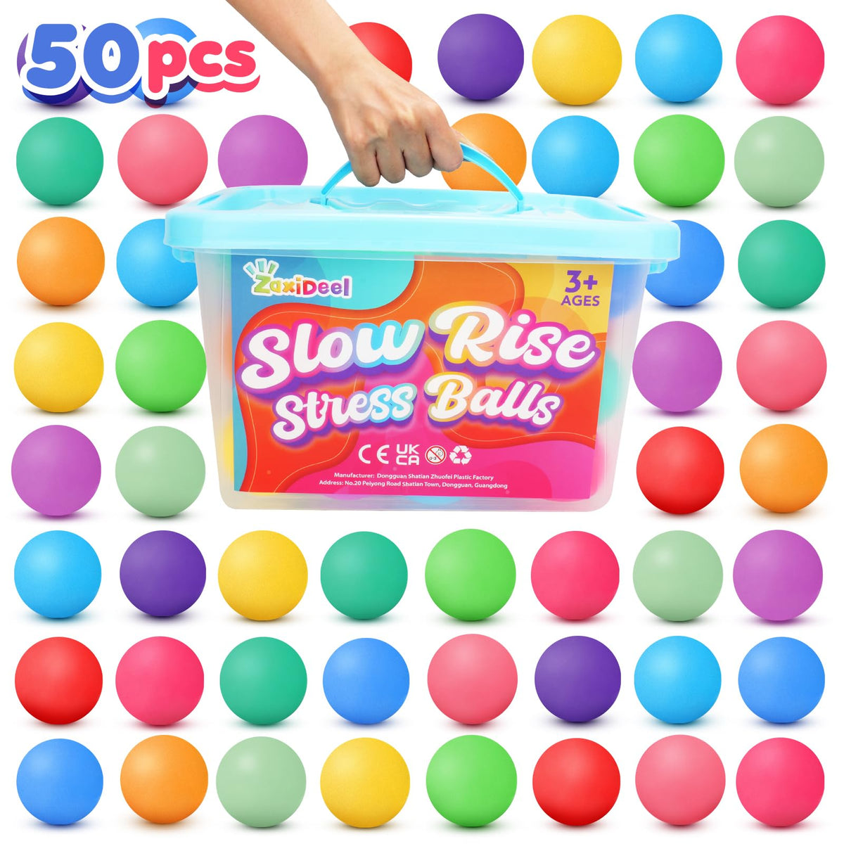 ZaxiDeel bulk gift pack stress balls ideal for events, rewards, and group activities.