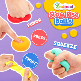 ZaxiDeel Easter basket fillers and party favors stress balls