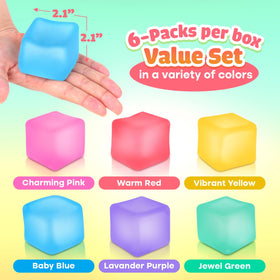 ZaxiDeel fidget cube purple helps concentration during study sessions.