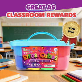 ZaxiDeel large 2-inch cubes offer a satisfying squeeze to boost focus.