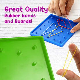 ZaxiDeel pattern cards provide guided designs to spark imagination and practice shapes