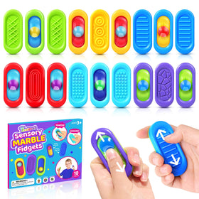 ZaxiDeel sensory marble fidget pack with calming tactile beads for focus