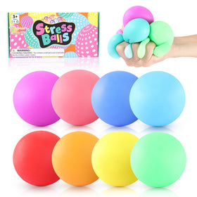 ZaxiDeel slow-rise stress ball in blue supports focus and calm during study