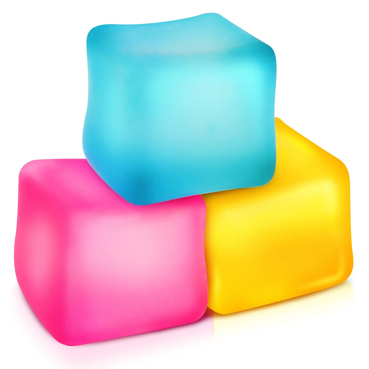 ZaxiDeel stress cube pink in hand for calm focus during study