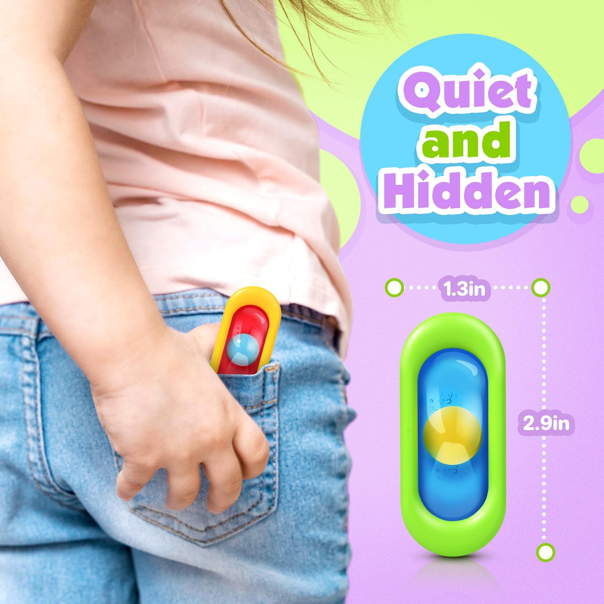ZaxiDeel travel-ready fidget stone for on-the-go anxiety relief