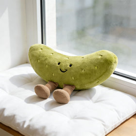 Soft filling visible in Zaxqerm potato plush pillow