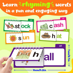 Zazopup word-family build book pages highlight common families for smooth reading progression.