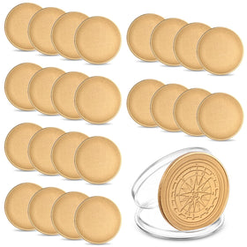 ZBHANSHUIS blank challenge coin 40mm engraving surface for personalized crafts.
