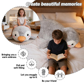 ZBLX penguin plush inspires imaginative play and room decoration ideas.