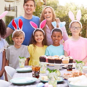 ZCPTZ Easter occasion cups 12oz clear, versatile for spring events.