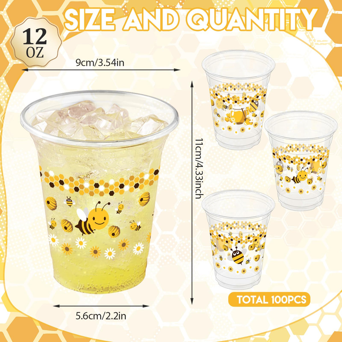 ZCPTZ honeycomb-pattern cup enhances festive drinks and party decor.