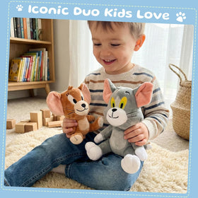 Zcyx0514 Cat and Mouse Plush Set for party decorations