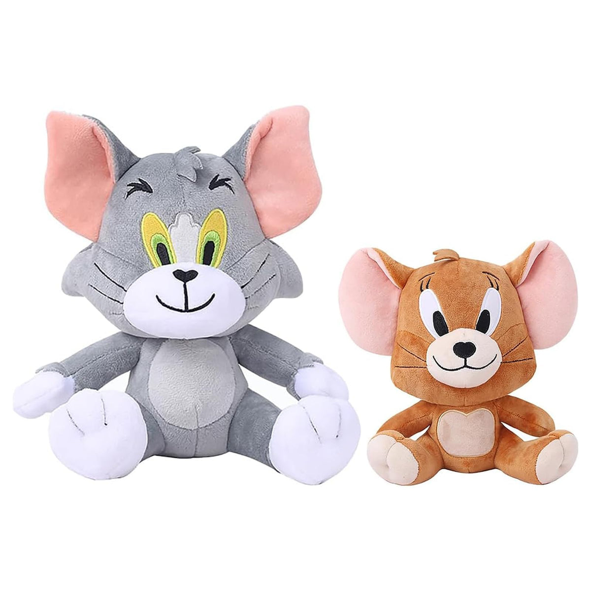 Zcyx0514 Cartoon Cat Plush 7in front view, ideal for cuddling