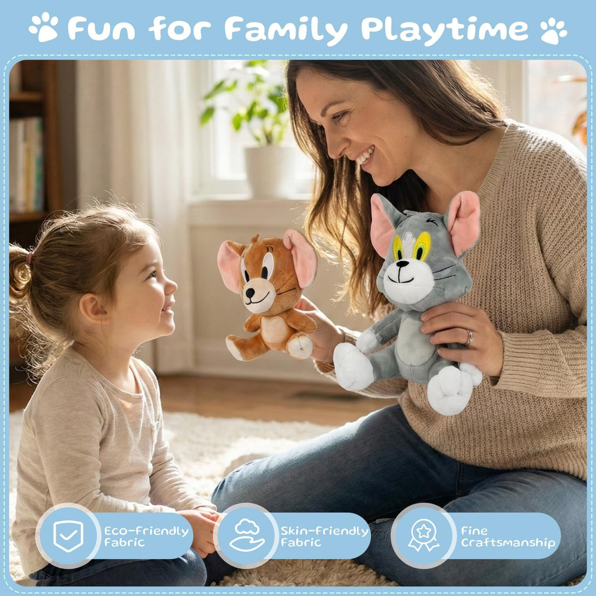 Zcyx0514 Cartoon Mouse Plush 5in side view, soft friend for kids