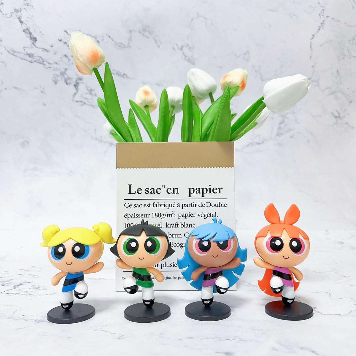 Zcyx0514 Police Girls desk and shelf decor for bright room vibes.