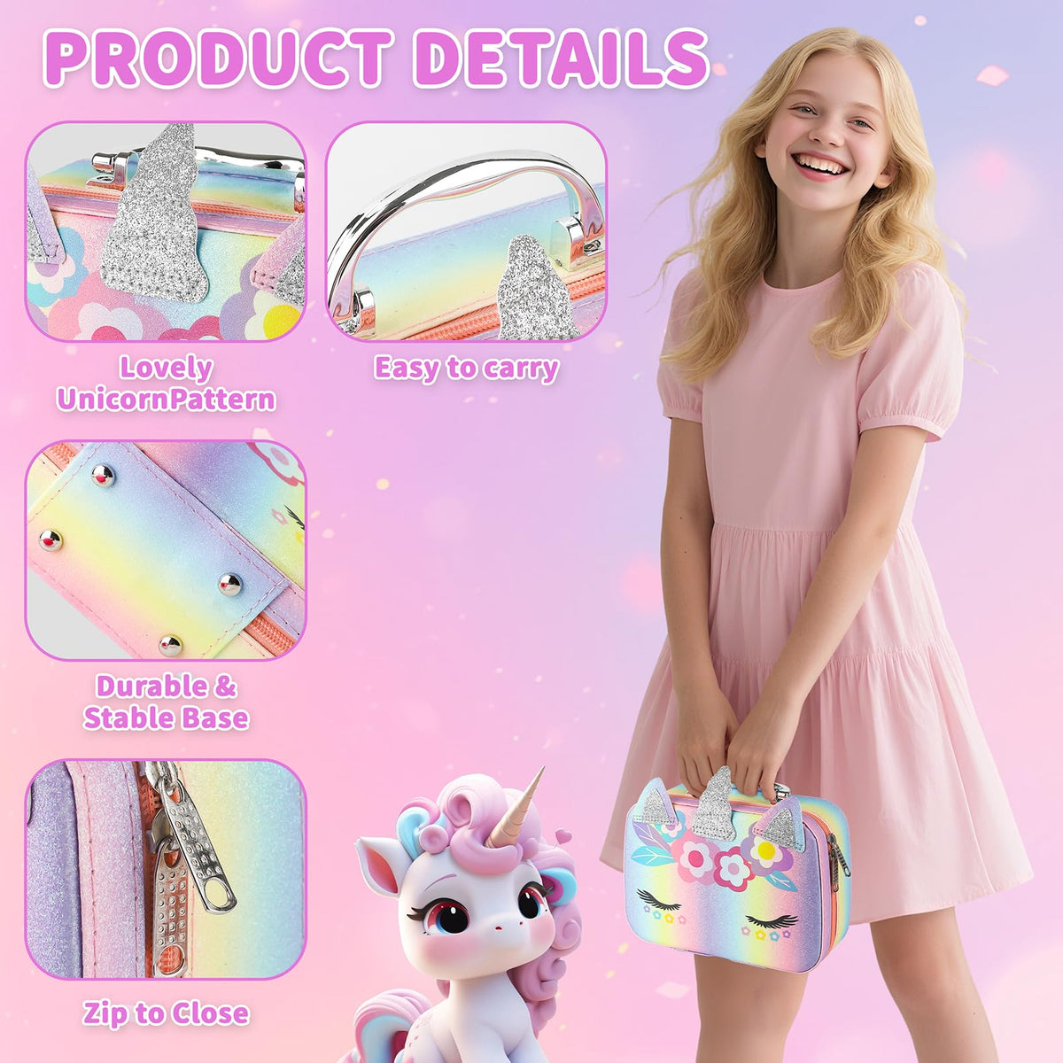 Zdolmy Diamond stickers provide charming accents for playful nails.