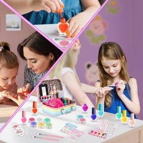 Zdolmy Handmade fake nails expand pretend-play nail art ideas.